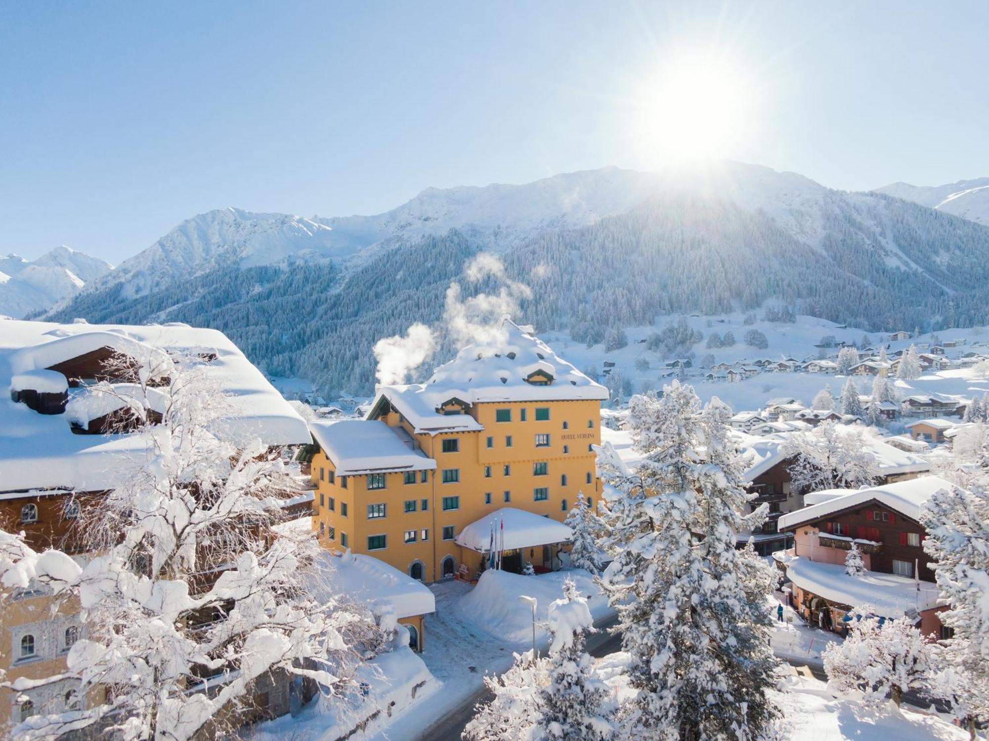 Hotel Vereina Klosters Exterior photo