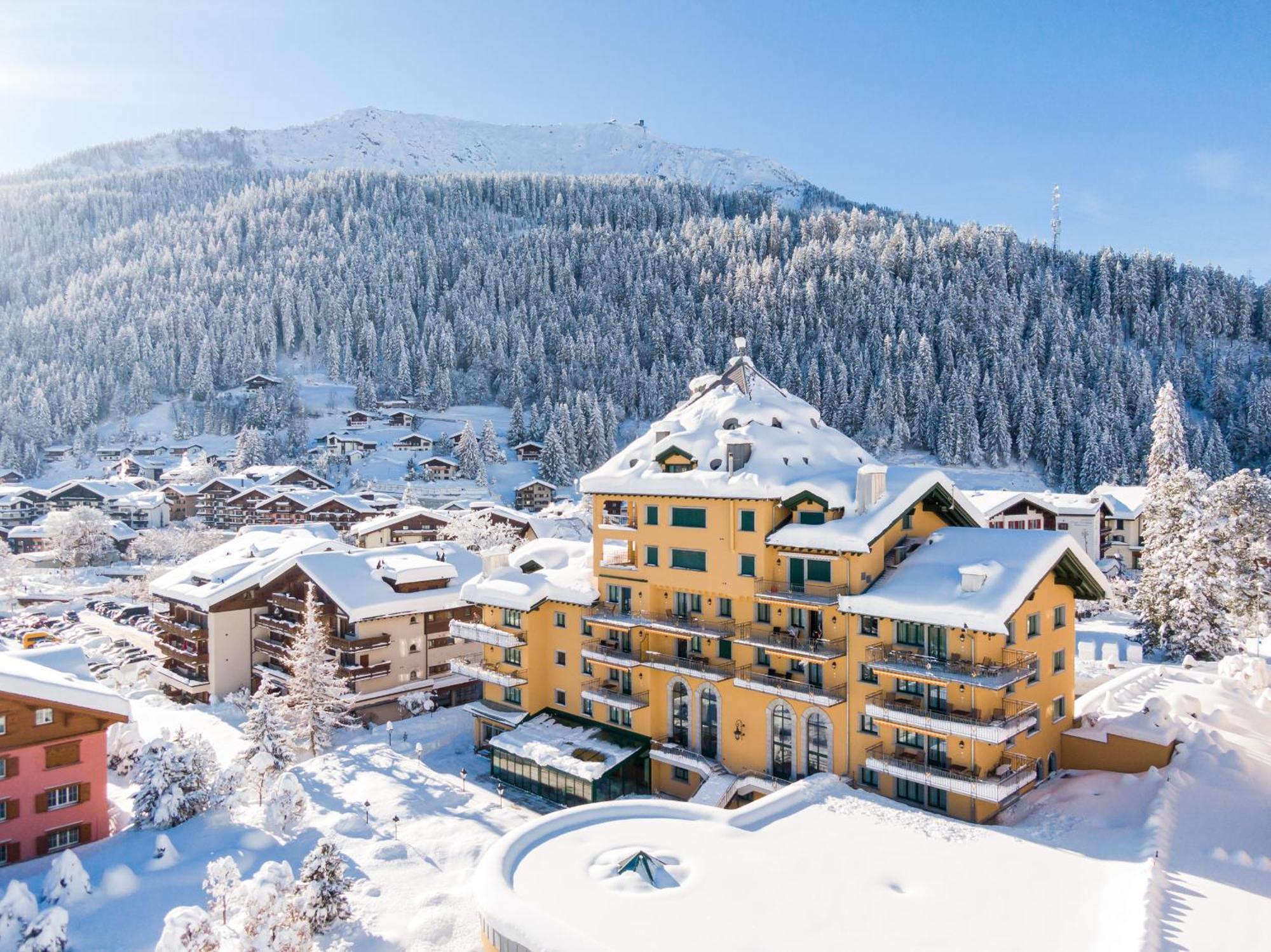 Hotel Vereina Klosters Exterior photo